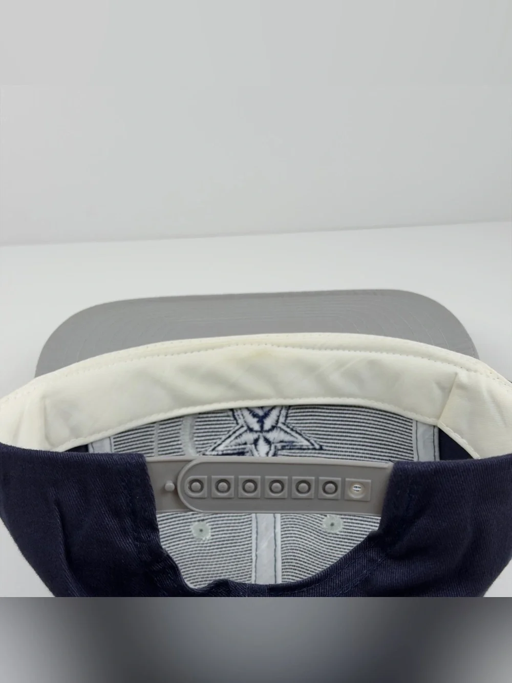 Vtg Dallas Cowboys Hat Annco Snapback Big Logo Team NFL 90s Deadstock NWT Blue